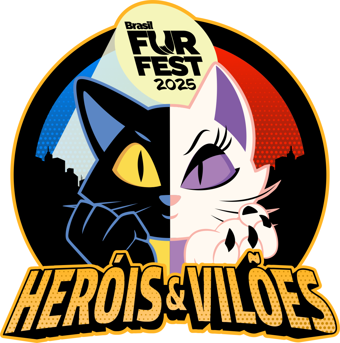 Brasil FurFest 2025 - Heróis & Vilões 